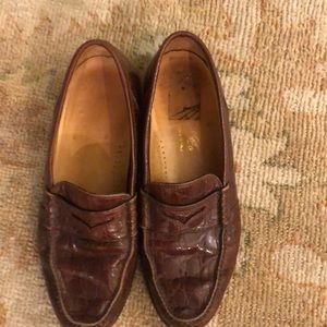 Crocodile loafers